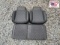 Black w Diamond Stitch Golf Cart Seat