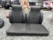 Black with Diamond Stitch Golf Cart Seat