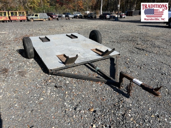 6x8 2 Bike Motorcycle Trailer - NO TITLE