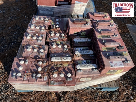 Pallet of Batteries