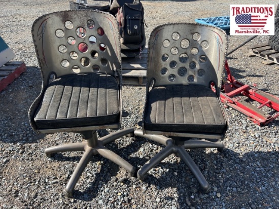 2 Man Cave Bar Stools