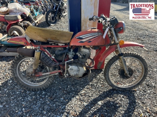 1977 Honda XL 75 Motorcycle