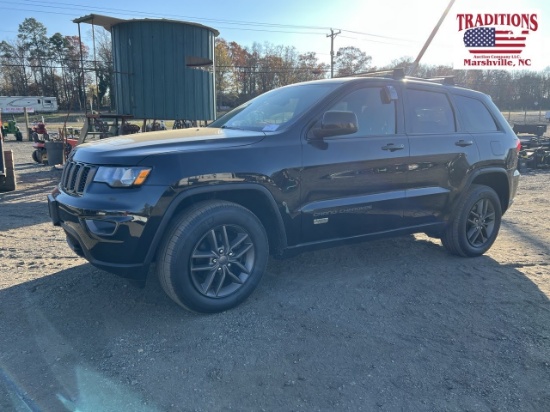 2016 Jeep Grand Cherokee VIN 9126