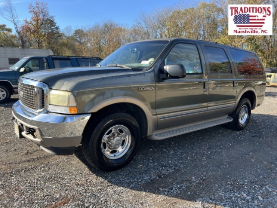 2002 Ford Excursion VIN 4744
