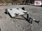 6x8 2 Bike Motorcycle Trailer - NO TITLE