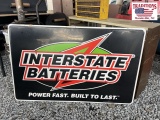 48x30 Interstate Batteries Metal Sign