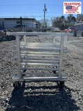 35x25x24 Rolling Gallon Size Can Shelf