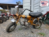 Honda Trail 70 Motorcycle Gold