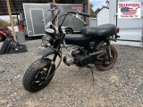 Honda Trail 70 Motorcycle Black