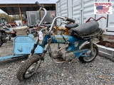 Honda Trail 70 Motorcycle Teal
