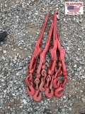 Lot of 4 Chain Binders