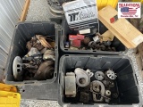 3 Totes of Vehicle/Motorcycle Parts