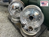 Set of 4 5 Lug Aluminum Wheels