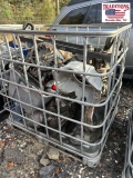 Crate of Transmission and Vehicle Parts