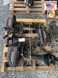 Lot of 3 Boat Motors