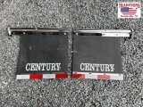 Truck Mud Flaps w Chrome Holders