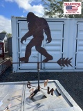 Sasquatch Weathervane