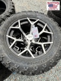4 Golf Cart Wheels with Tires