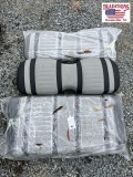 Grey and Black Golf Cart Seat w Extra Back Pad