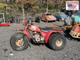1984 Honda Rig Red 3 Wheeler