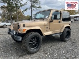 1999 Jeep Wrangler Sahara Edition VIN 8488