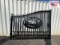20ft Wrought Iron Bi-Parting Gates - Deer Scene