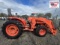 Kubota Mx5800 HST 4WD Tractor with LA1085 Loader