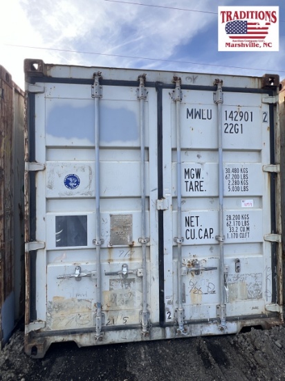 20ft x 8ft x 8ft Shipping Container