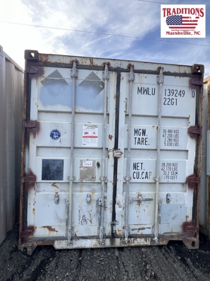 20ft x 8ft x 8ft Shipping Container