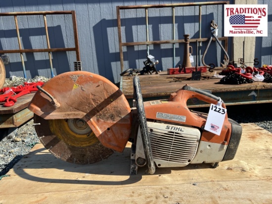 Stihl TS 400 Concrete Saw