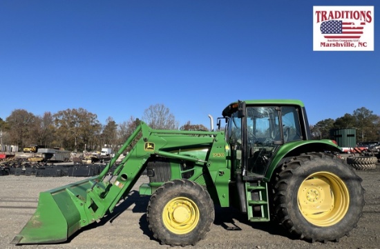 John Deere 7230 Tractor with 740 Loader