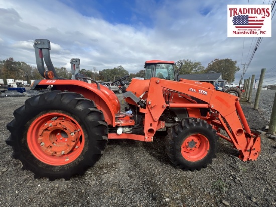Kubota Mx5800 HST 4WD Tractor with LA1085 Loader