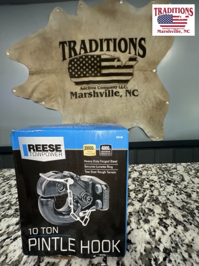 10 Ton Reese Tow Power Pintle Hook