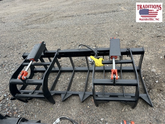 78" Grapple Skid Steer Attachment