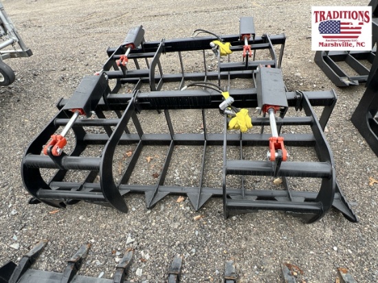 78" Grapple Skid Steer Attachment