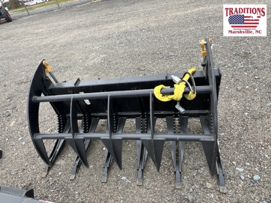 60"Grapple Skid Steer Attachment