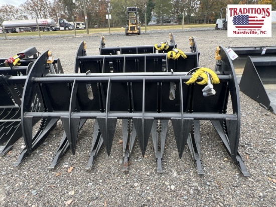 72" Grapple Skid Steer Attachment