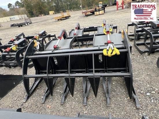 68" Grapple Skid Steer Attachment