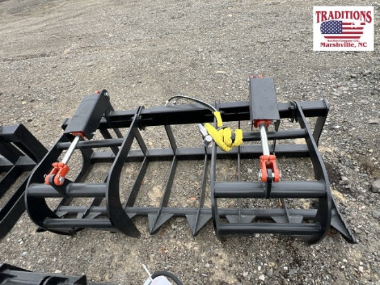 72" Grapple Skid Steer Attachment