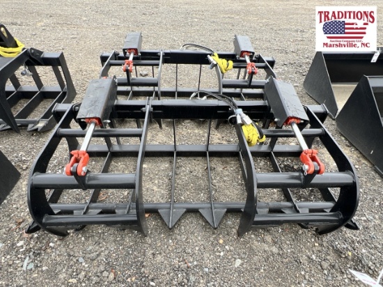 72" Grapple Skid Steer Attachment