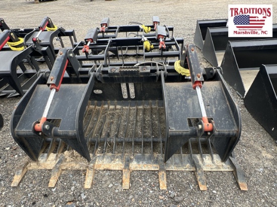72" Grapple Skid Steer Attachment