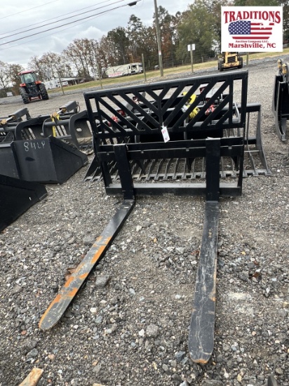 48" Forks Skid Steer Attachment