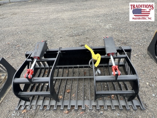 72" Grapple Skid Steer Attachment