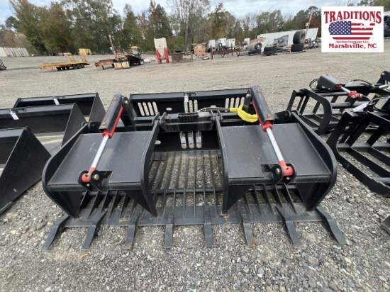 80" Grapple Skid Steer Attachment