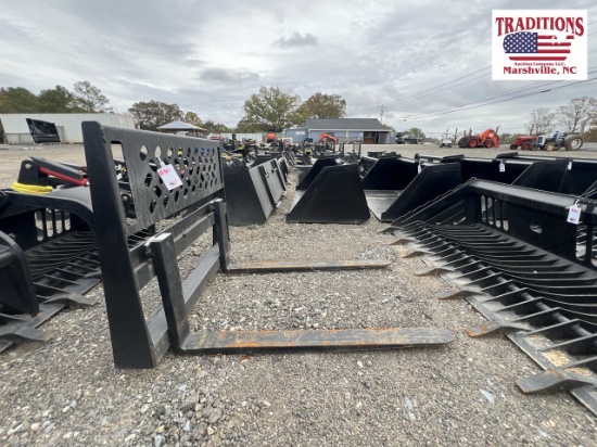 48" Forks Skid Steer Attachment