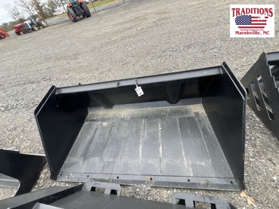 68" Litter Bucket Skid Steer Attachment