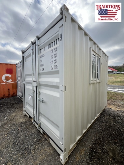 10ft Container with Window and Door