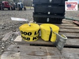 (2) Flat Hook Winch Straps - NEW!