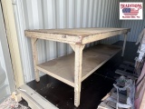 Steel Shop Table 8'x36