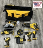 DeWalt 20V Lithum Brushless 6pc Tool Set